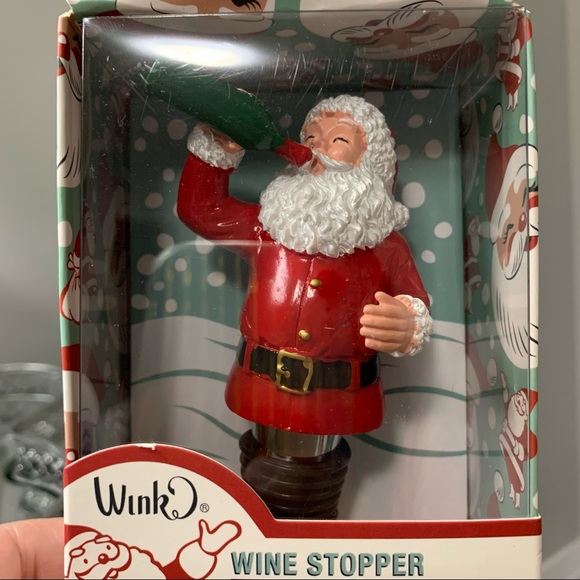 Santa Claus Wine Stopper - Picture 3 of 3